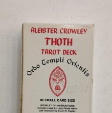 Barajas de cartas: ALEISTER CROWLEY THOTH TAROT DECK - ORDO TEMPLI ORIENTIS 1986
