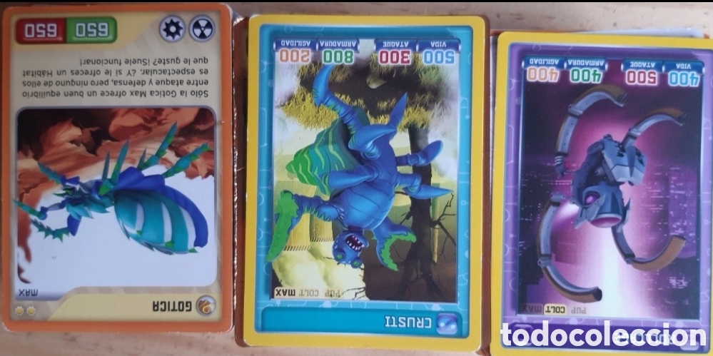 Barajas de cartas: Lote de cromos invizimals - Foto 2