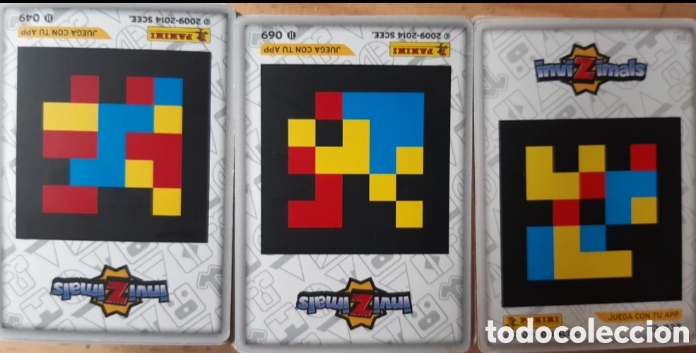 Barajas de cartas: Lote de cromos invizimals - Foto 3