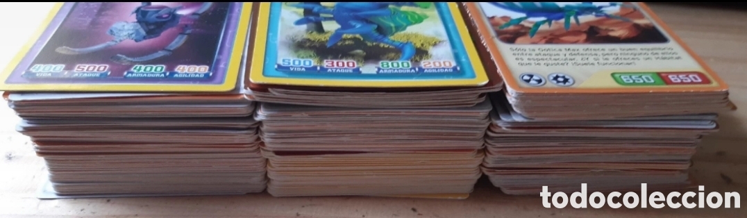 Barajas de cartas: Lote de cromos invizimals - Foto 1