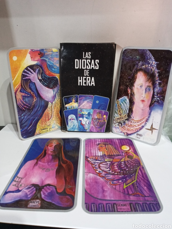 Barajas de cartas: TAROT DIOSAS DE LA HERA.COLECCIONISTAS. - Foto 3