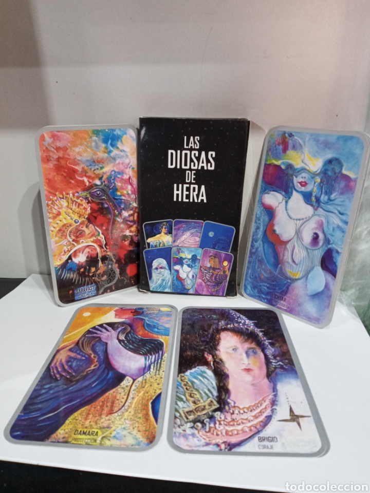 Barajas de cartas: TAROT DIOSAS DE LA HERA.COLECCIONISTAS. - Foto 4