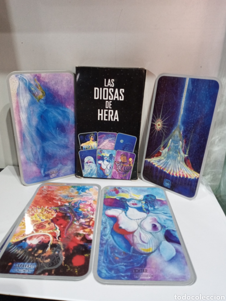 Barajas de cartas: TAROT DIOSAS DE LA HERA.COLECCIONISTAS. - Foto 6
