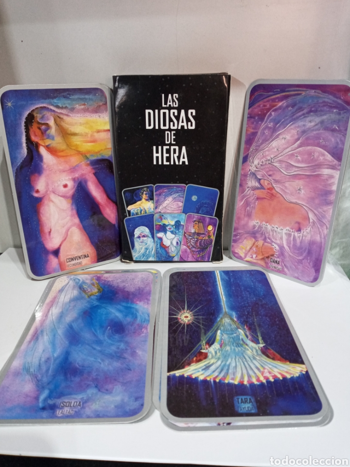 Barajas de cartas: TAROT DIOSAS DE LA HERA.COLECCIONISTAS. - Foto 7