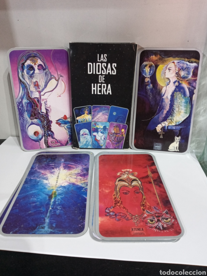Barajas de cartas: TAROT DIOSAS DE LA HERA.COLECCIONISTAS. - Foto 9