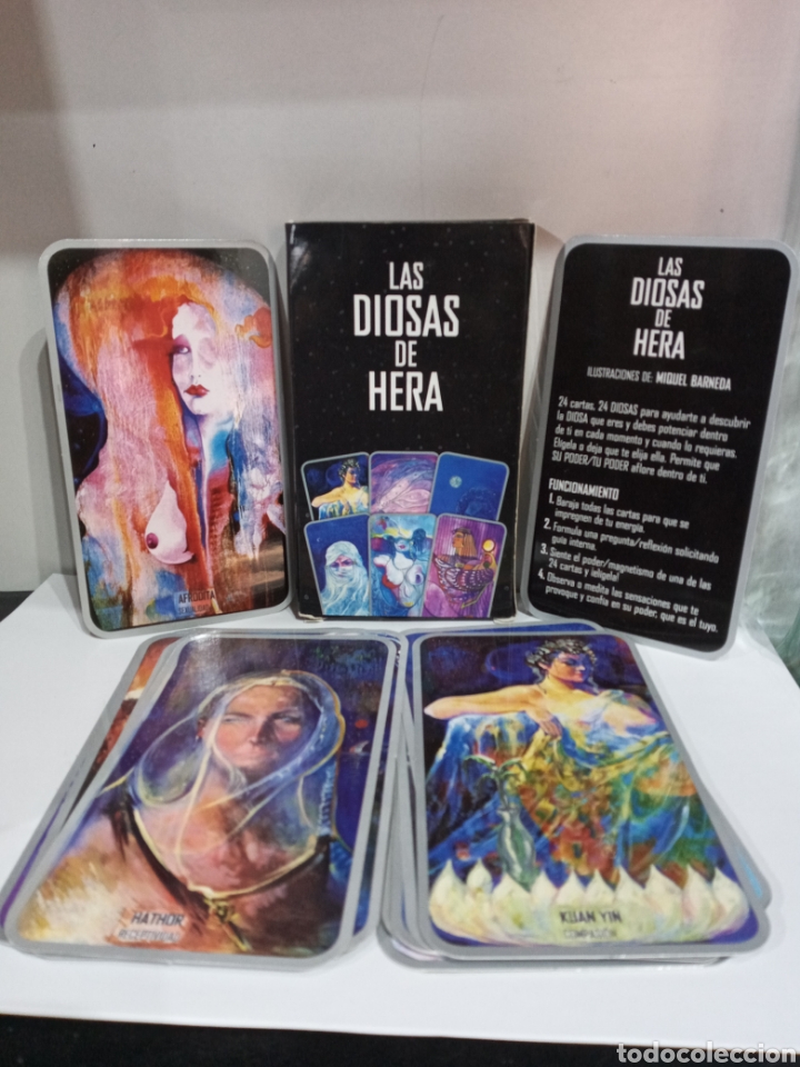 Barajas de cartas: TAROT DIOSAS DE LA HERA.COLECCIONISTAS. - Foto 12