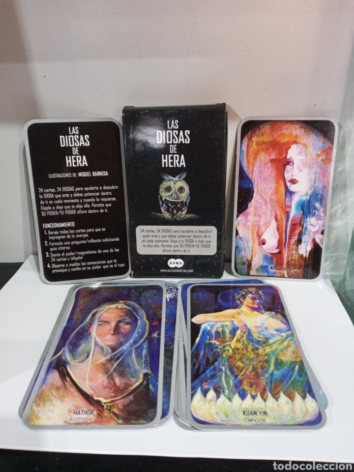 Barajas de cartas: TAROT DIOSAS DE LA HERA.COLECCIONISTAS. - Foto 13