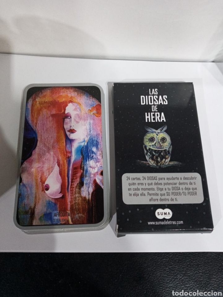 Barajas de cartas: TAROT DIOSAS DE LA HERA.COLECCIONISTAS. - Foto 14