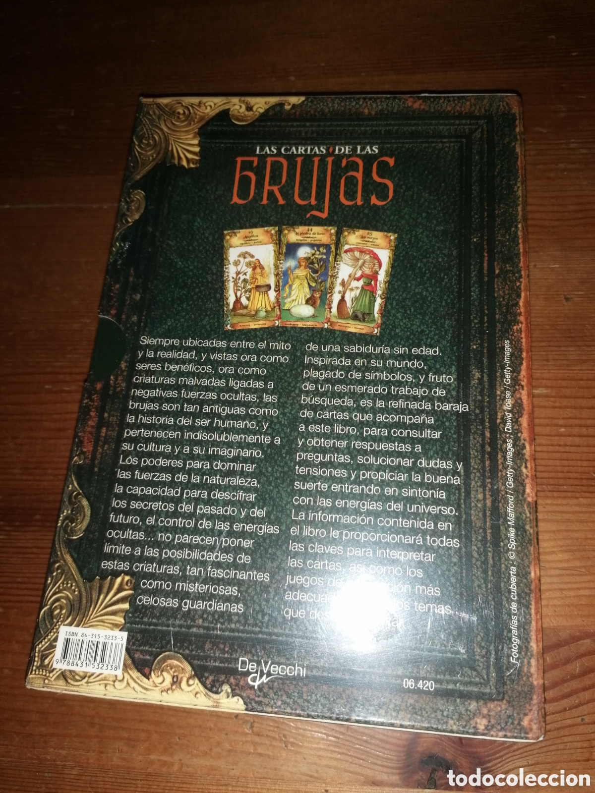 Barajas de cartas: LAS CARTAS DE LAS BRUJAS - ISA DONELLI - EDITORIAL DE VECCHI - Nuevo - Foto 2