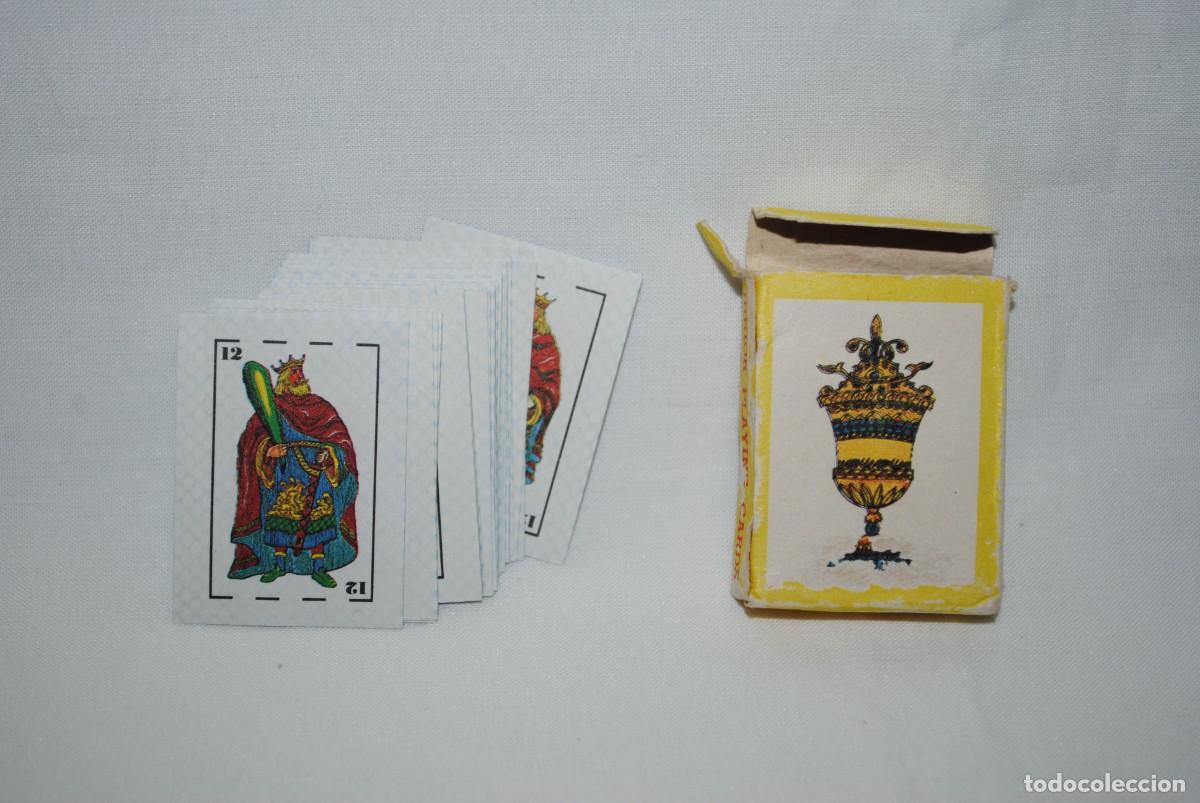 Barajas de cartas: MINI BARAJA DE NAIPES ESPA&Ntilde;OLES - Foto 2