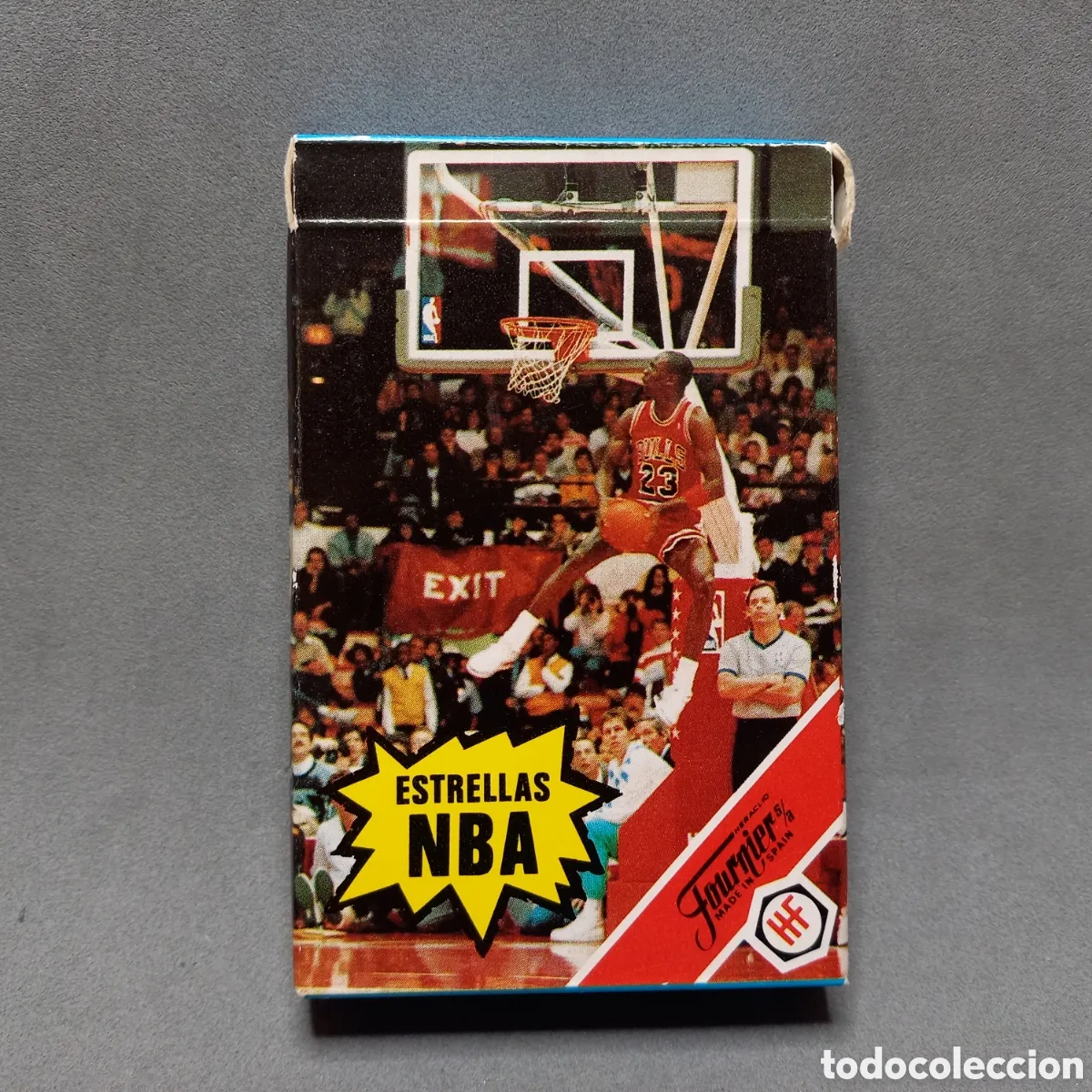 Antigua baraja Estrellas NBA, Heraclio Fournier, nueva a estrenar, 1988, con Michael Jordan y otros