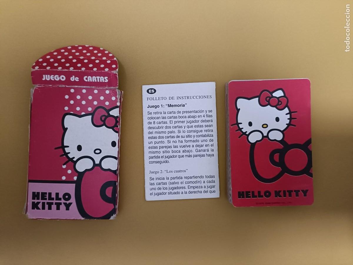 Barajas de cartas: hello kitty - Foto 1