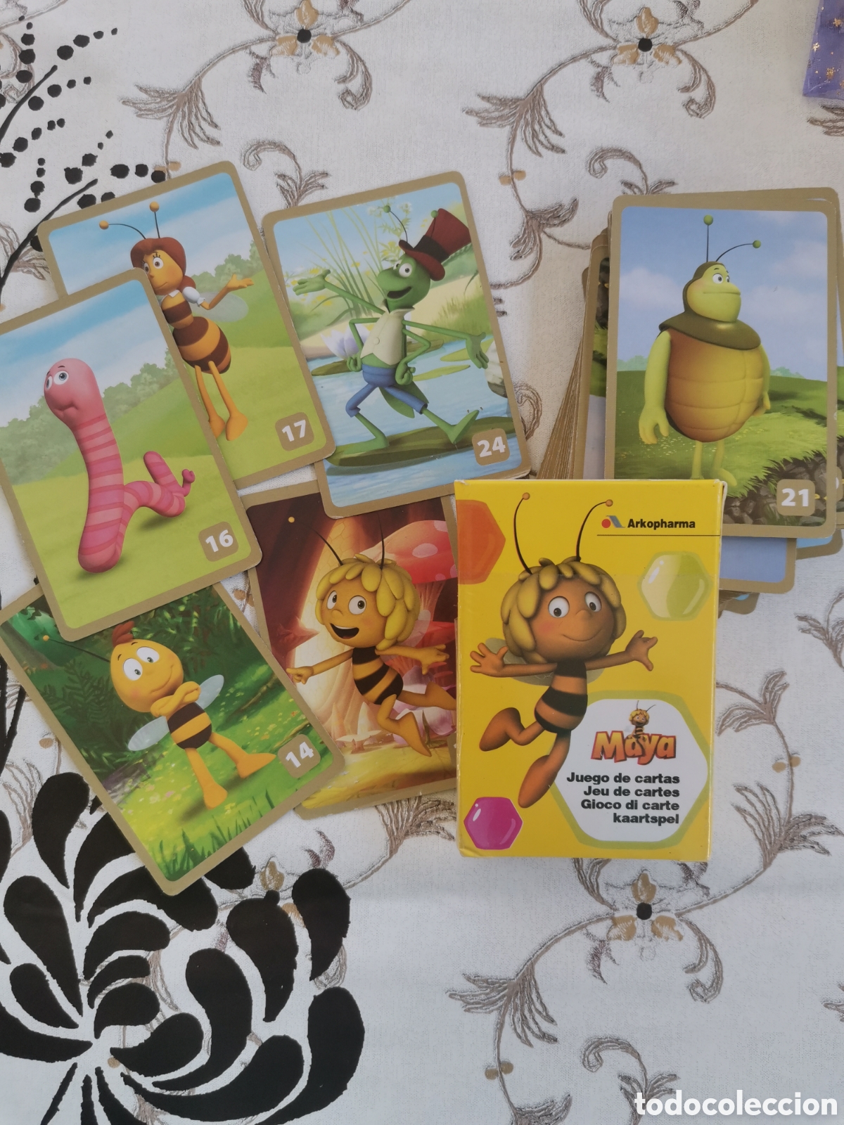 Barajas de cartas: Baraja cartas abeja maya - Foto 1
