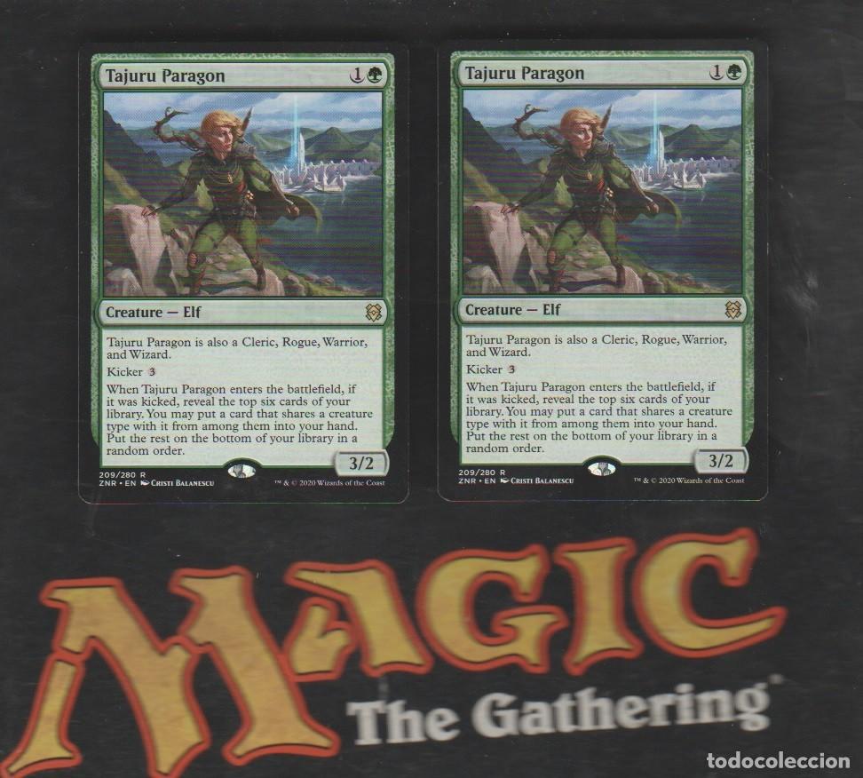 Barajas de cartas: MAGIC THE GATHERING : PAREJA , EJEMPLAR DE TAJURU ( ELFO ) - Foto 1