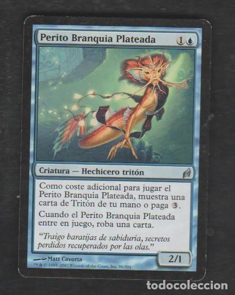 Barajas de cartas: MAGIC THE GATHERING : PERITO BRANQUIA PLATEADA ( TRITON ) - Foto 1