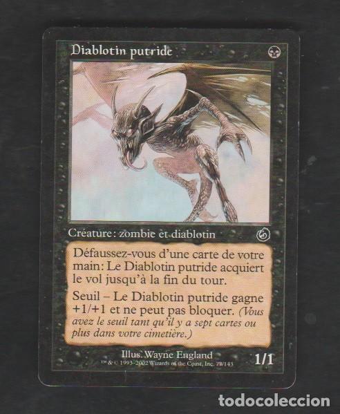 Barajas de cartas: MAGIC THE GATHERING : DIABLILLO PUTRIDO ( ZOMBIE ) - Foto 1