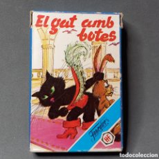 Barajas de cartas: BARAJA DE CARTAS EL GAT AMB BOTES SERIE FANTASIA DE CONTES, HERACLIO FOURNIER, 1991