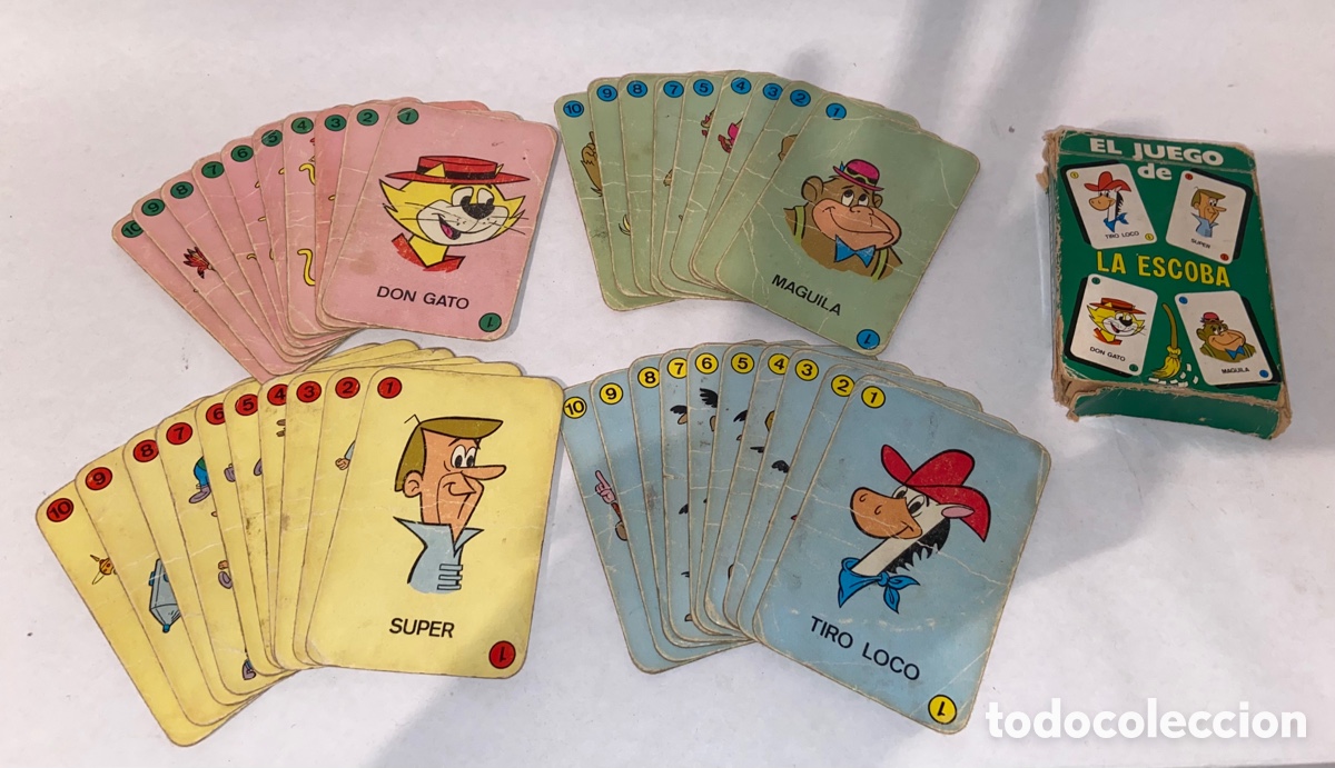 antigua baraja cartas ” el juego de la escob - Compra venta en todocoleccion