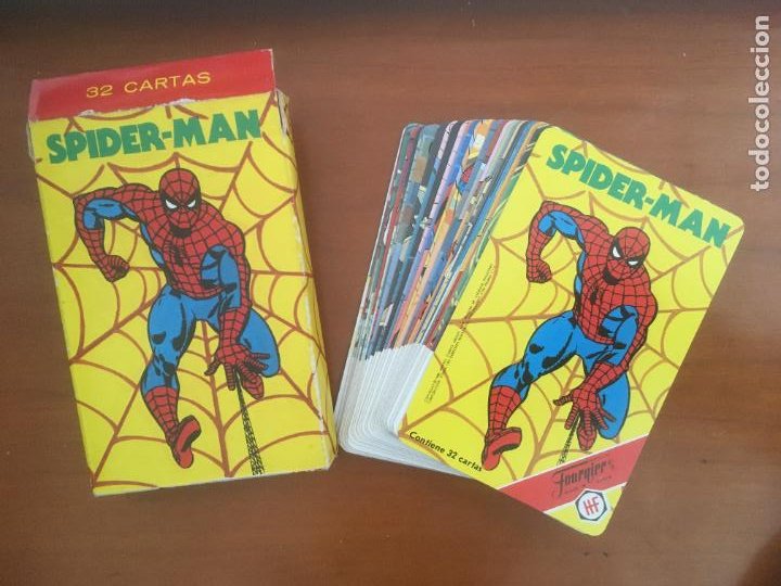 spiderman spider-man baraja de cartas fournier - Buy Antique children's  playing cards on todocoleccion