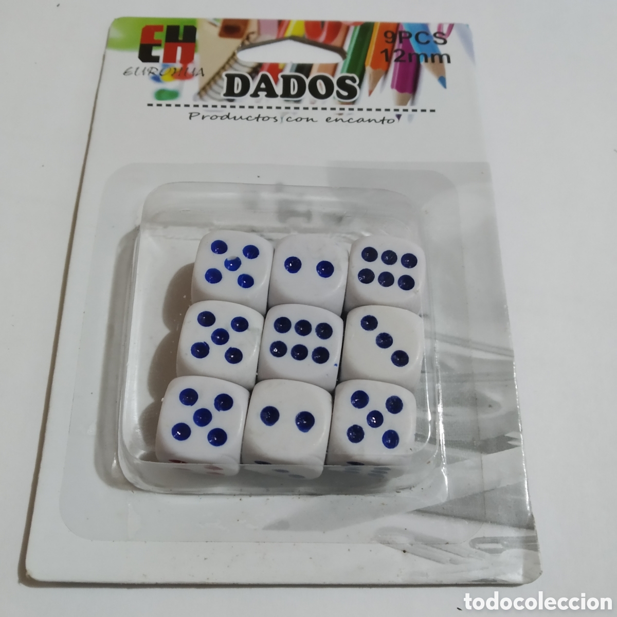 Barajas de cartas: Generic D6 Die (12 mm) - Foto 1