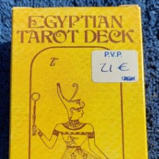 Barajas de cartas: EGYPTIAN TAROT DECK. NUEVO, SIN USO, CARTAS SELLADAS.
