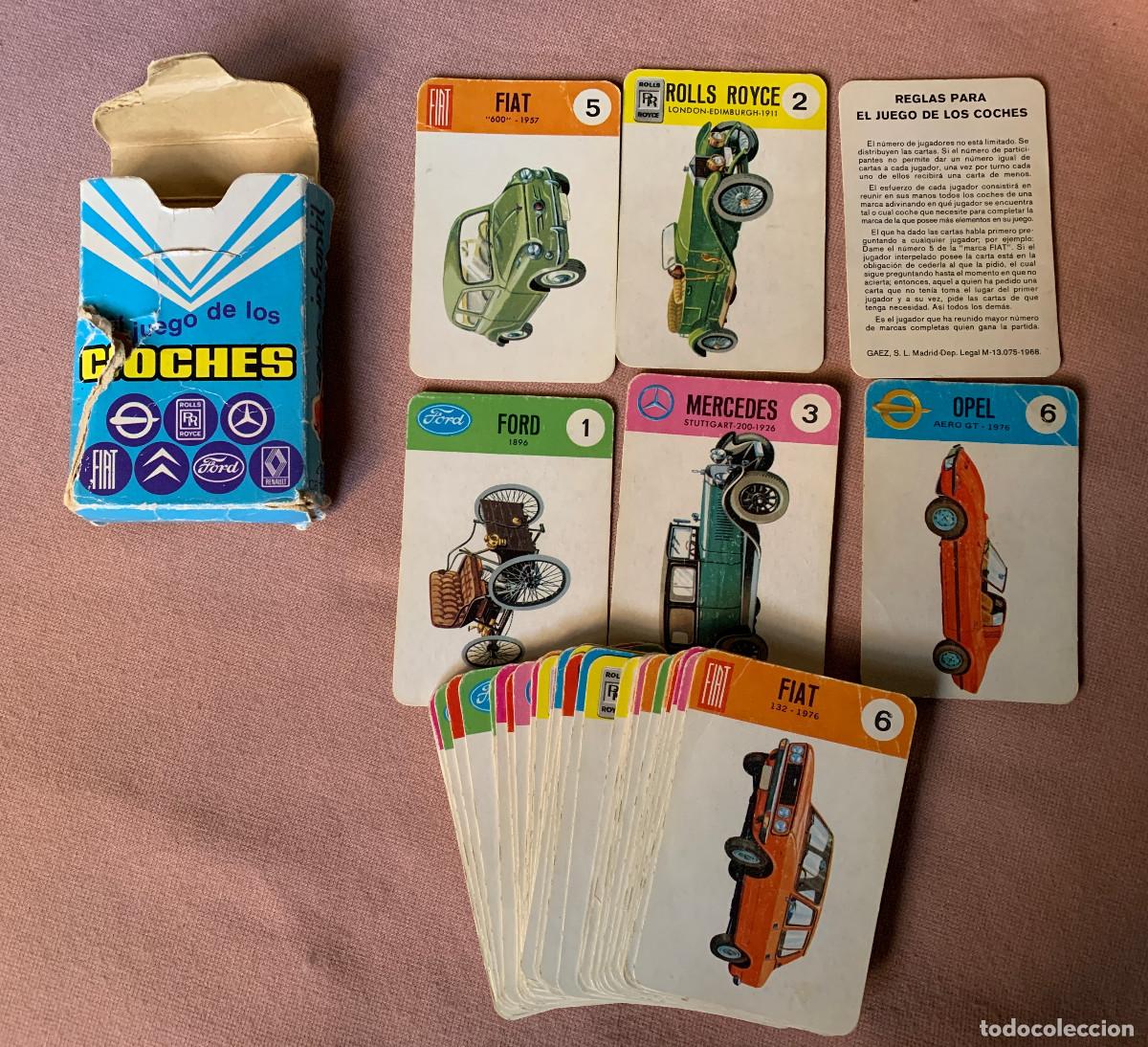 Barajas de cartas: Baraja de coches - Foto 1