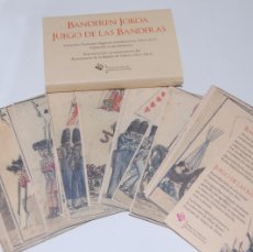 Barajas de cartas: BARAJA POKER-JUEGO DE LAS BANDERAS-REPRODUCCION CONMEMORATIVA BICENTENARIO BATALLA DE VITORIA. Lote 396802819