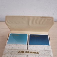 Barajas de cartas: ESTUCHE 2 BARAJAS DE CARTAS AIR FRANCE.. Lote 399114844