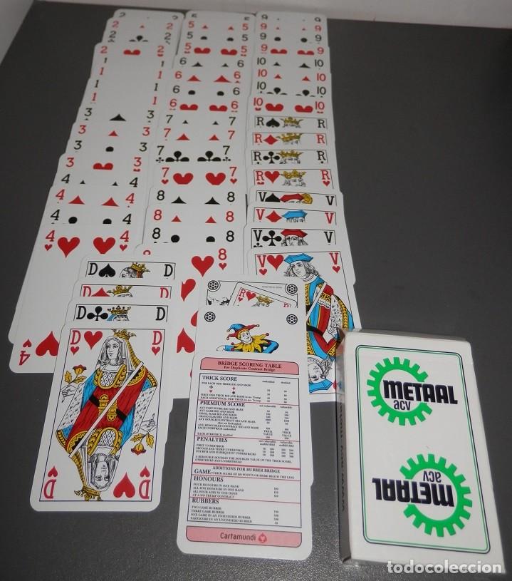 Barajas de cartas: UNA BARAJA DE CARTAS-METAAL ACV - Foto 1