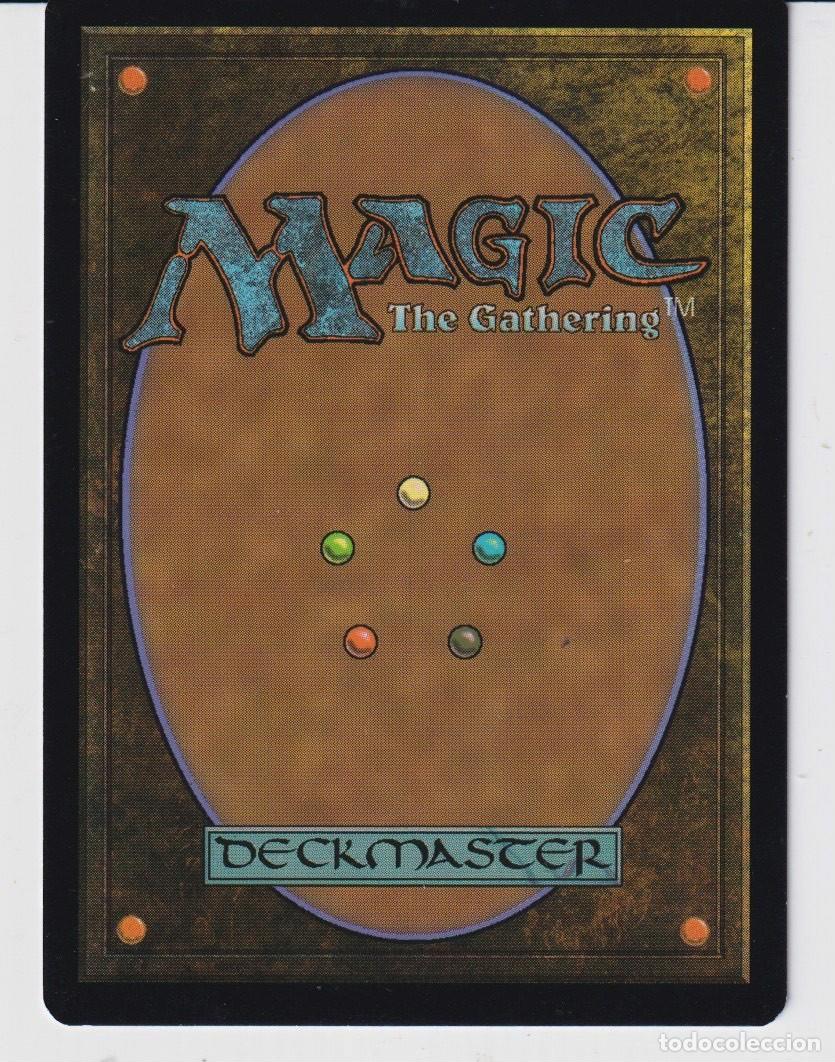 Barajas de cartas: Carta magic the gathering, deckmaster. Watcher in The Mist, 059/259 c a&ntilde;o 2018 - Foto 2