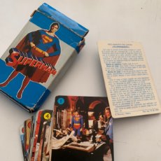 Barajas de cartas: BARAJA DE CARTAS SUPERMAN DE 1979 FOURNIER CON INSTRUCCIONES COMPLETA. Lote 401042574