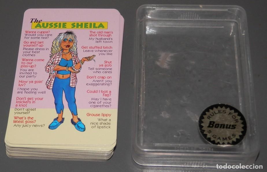 Barajas de cartas: BARAJA DE CARTAS-THE AUSSIE SHEILA - Foto 1