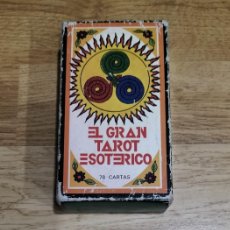 Barajas de cartas: EL GRAN TAROT ESOTÉRICO. FOURNIER, 1978, DIBUJOS DE LUIS PEÑA LONGA, 78 CARTAS.. Lote 401202119
