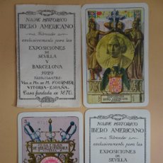 Barajas de cartas: ANTIGUA BARAJA, EXPOSICIÓN IBERO AMERICANA DE 1929 , HERACLIO FOURNIER, VER FOTOS