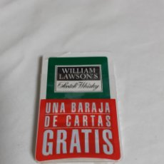 Barajas de cartas: BARAJA NAIPE ESPAÑOL PUBLICIDAD SCOTCH WHISKY WILLIAM LAWSON, SIN USO. Lote 402747349