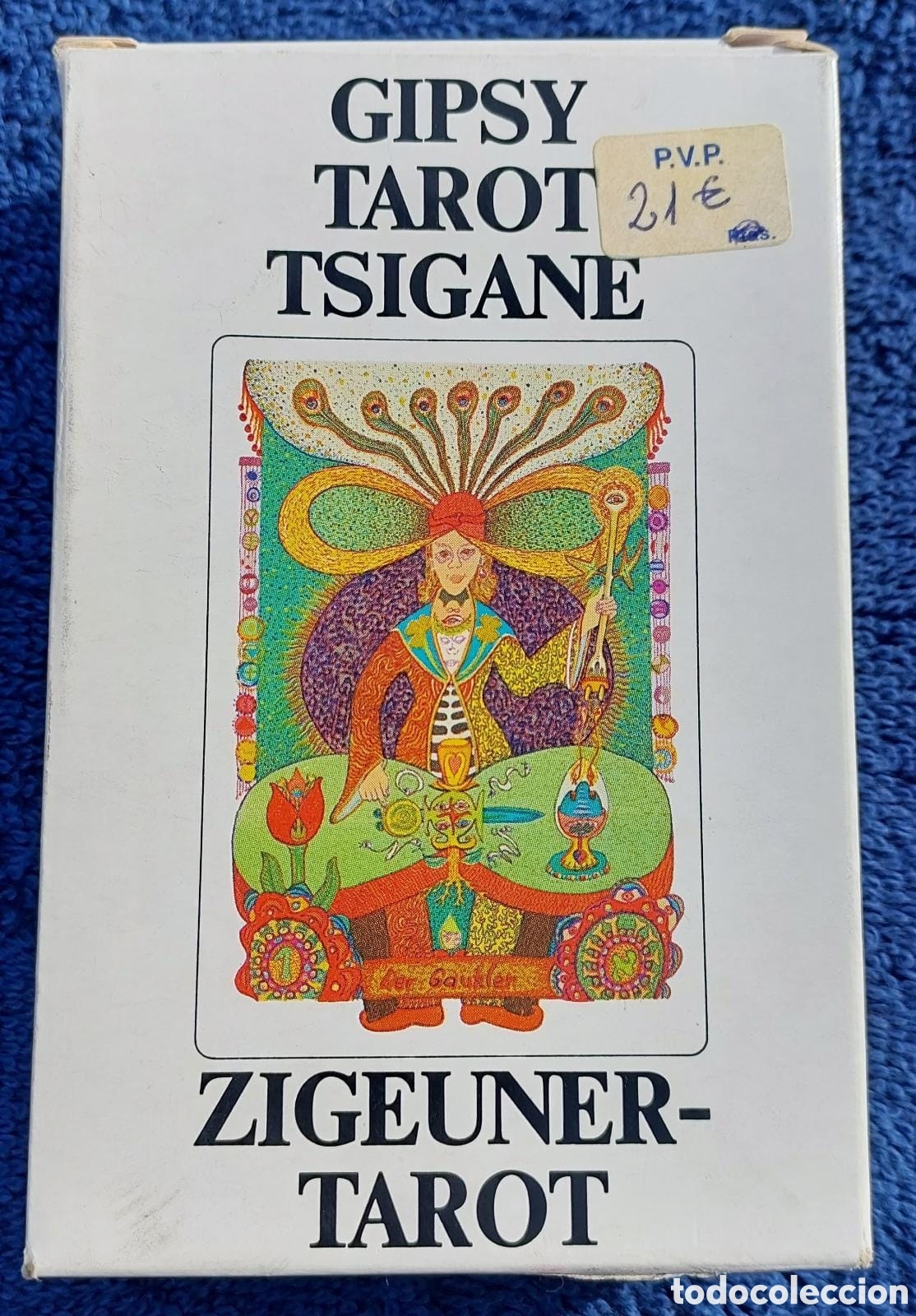 gipsy tarot tsigane. nuevo, precintado, cartas - Buy Antique tarot