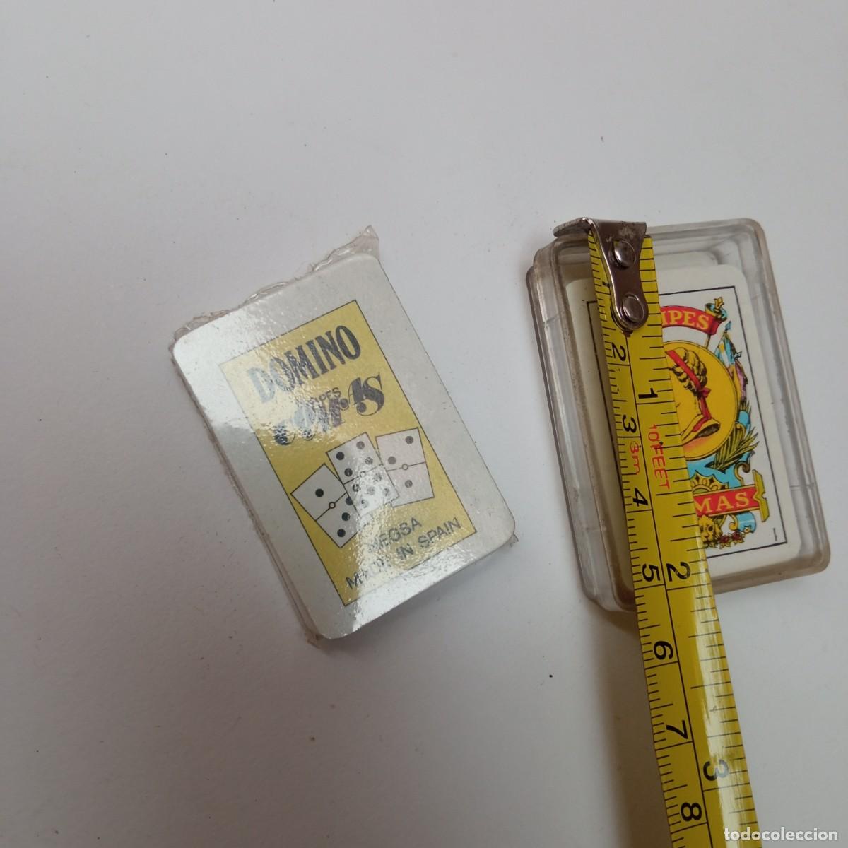 Barajas de cartas: Mini domino y mini baraja Naipes Comas - Foto 3
