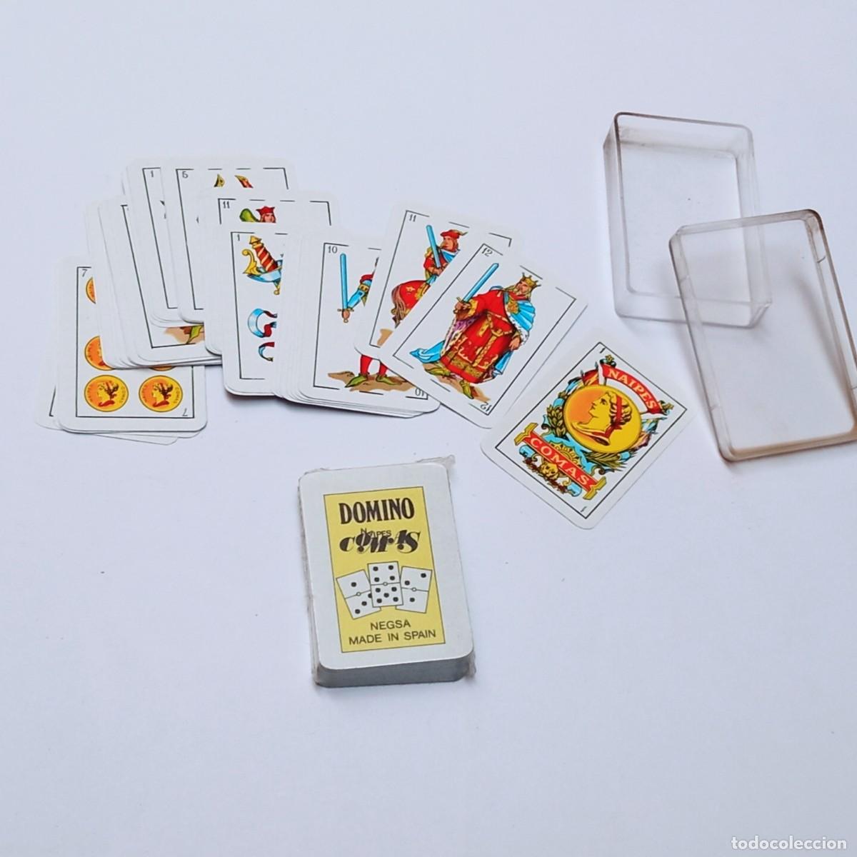 Barajas de cartas: Mini domino y mini baraja Naipes Comas - Foto 4