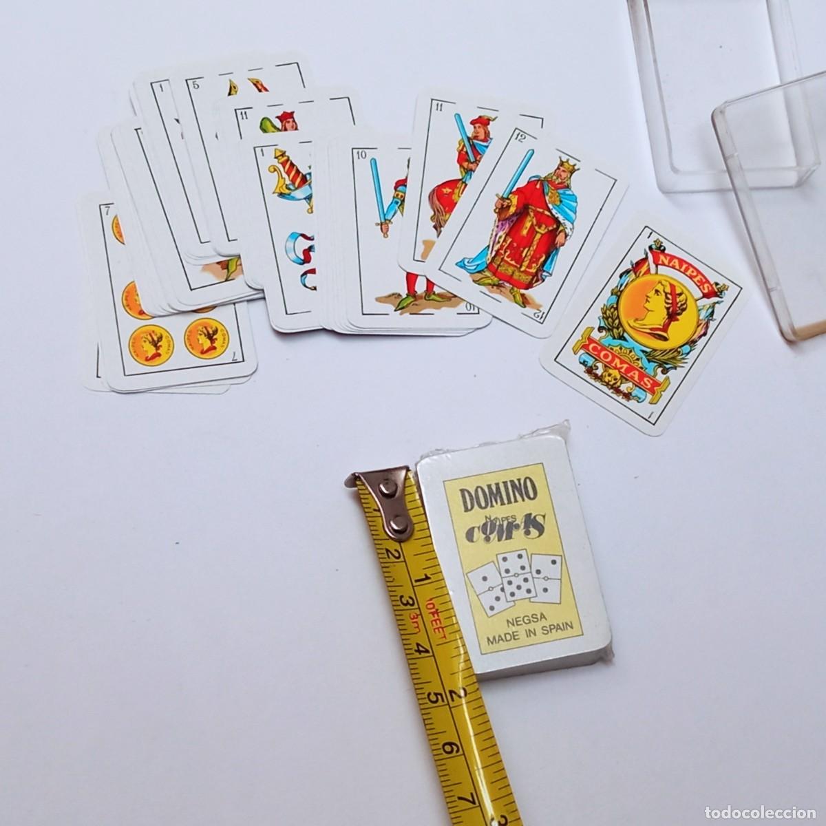 Barajas de cartas: Mini domino y mini baraja Naipes Comas - Foto 5