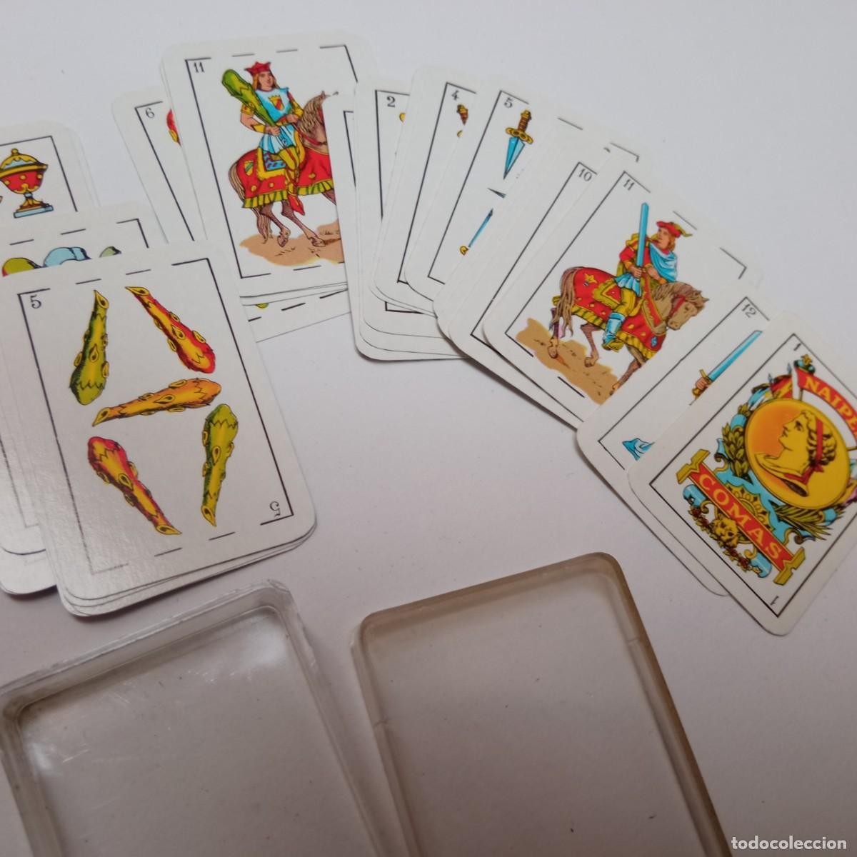 Barajas de cartas: Mini domino y mini baraja Naipes Comas - Foto 8