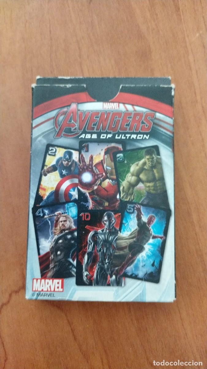 Barajas de cartas: Baraja con tem&aacute;tica Avengers - Foto 2