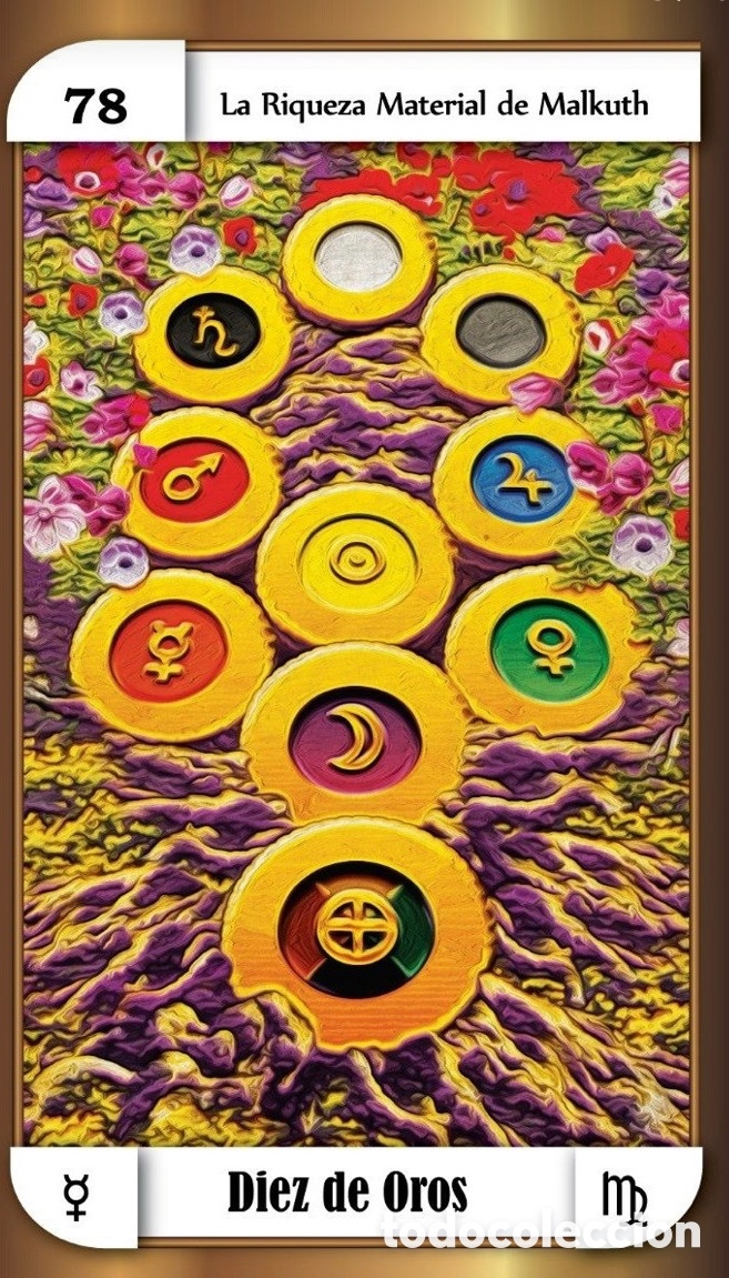 Barajas de cartas: TAROT ASTROCABALISTICO DE MARCELA MATTEUCCI - Foto 4