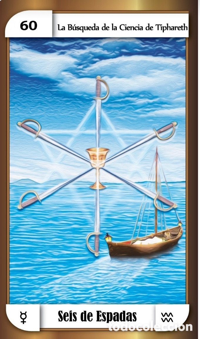 Barajas de cartas: TAROT ASTROCABALISTICO DE MARCELA MATTEUCCI - Foto 6