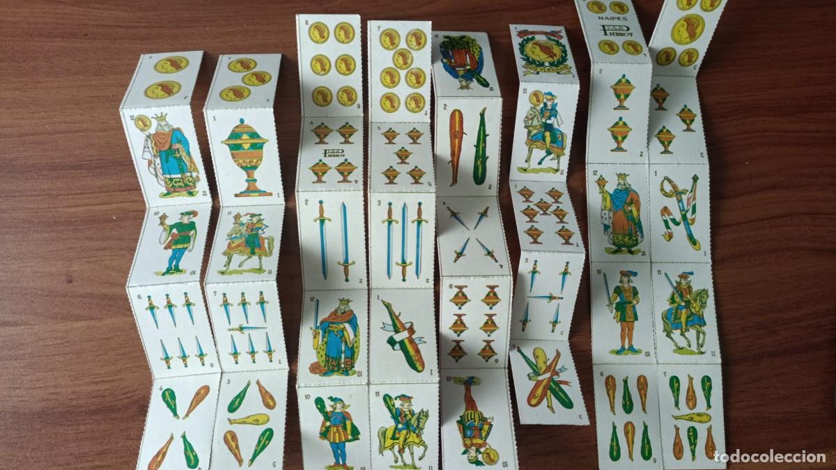 Barajas de cartas: Mini baraja espa&ntilde;ola sin usar - Foto 1