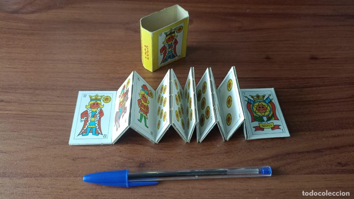 Barajas de cartas: Mini baraja espa&ntilde;ola sin usar - Foto 2
