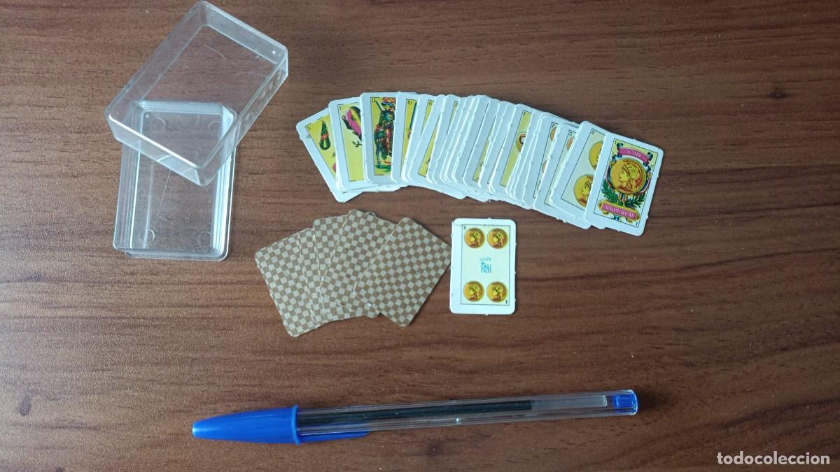 Barajas de cartas: Mini baraja espa&ntilde;ola - Foto 1