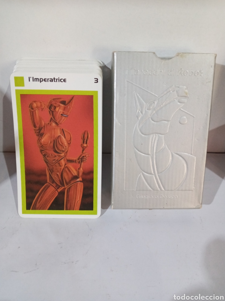 Barajas de cartas: TAROCCHI DI ROBOT (INCOMPLETO). - Foto 2