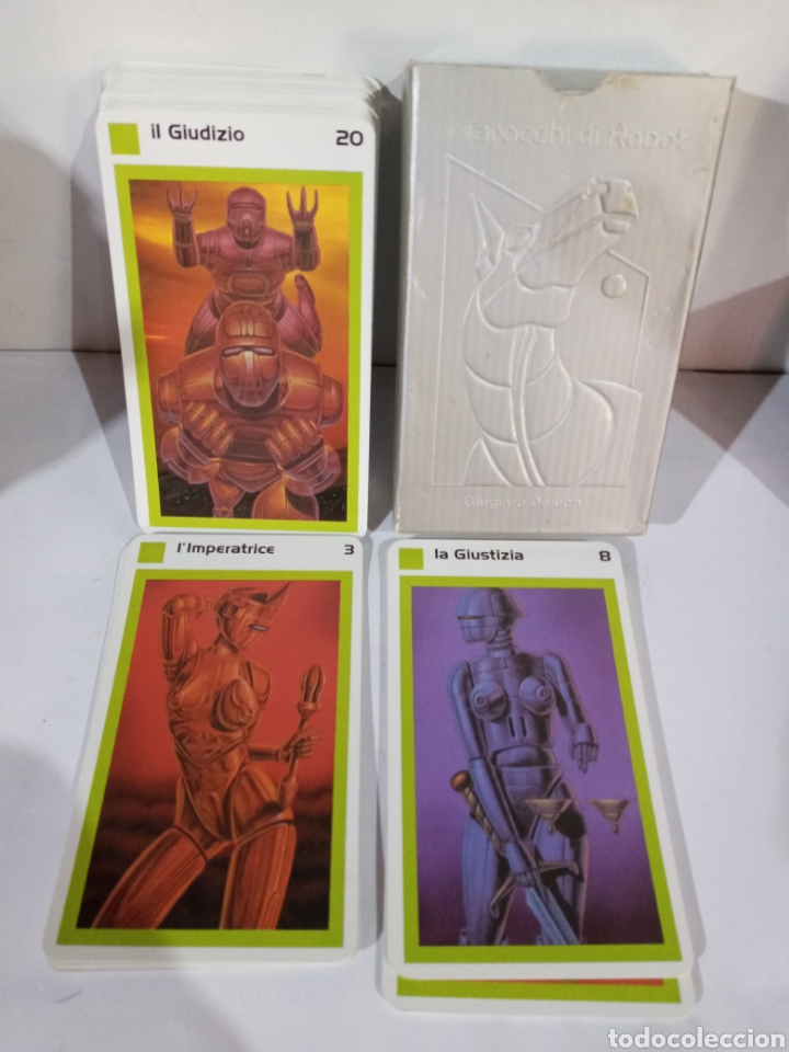 Barajas de cartas: TAROCCHI DI ROBOT (INCOMPLETO). - Foto 3