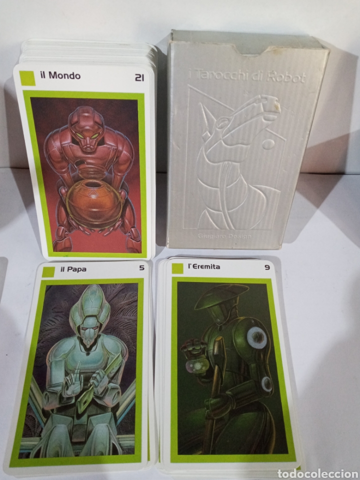 Barajas de cartas: TAROCCHI DI ROBOT (INCOMPLETO). - Foto 4