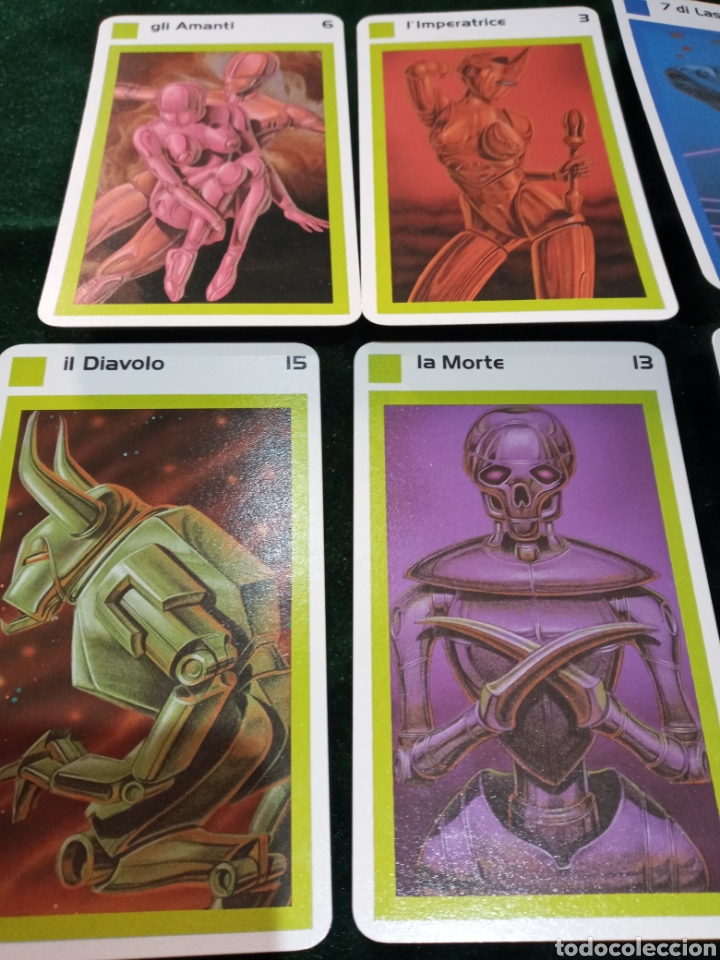 Barajas de cartas: TAROCCHI DI ROBOT (INCOMPLETO). - Foto 6